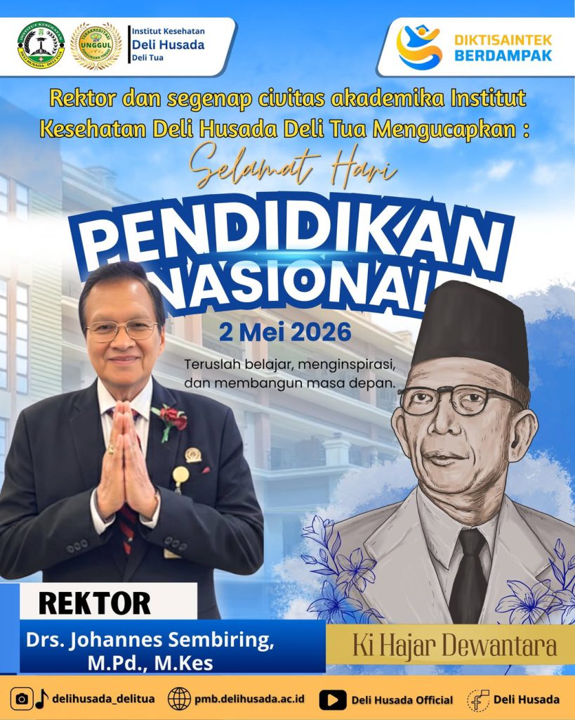 Hai Sobat Deli Husada👋👋👋Selamat Hari Pendidikan Nasional, 2 Mei 2026✨Pendidikan bukan hanya t