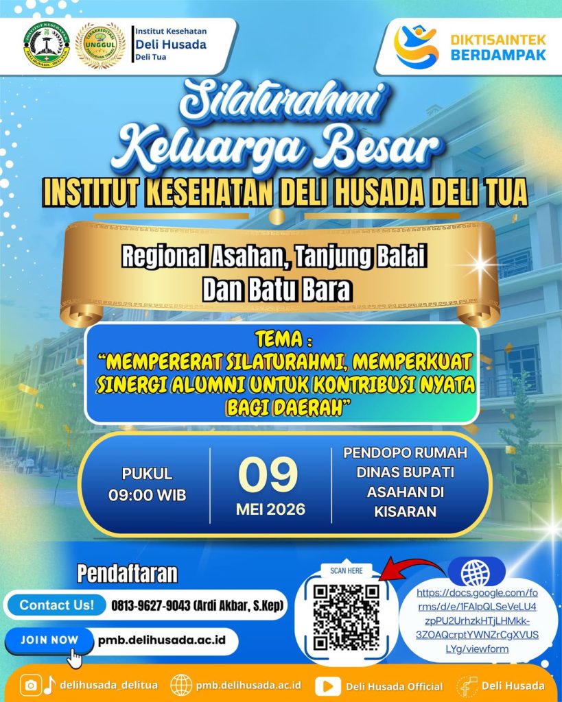 Hai Sobat Deli Husada👋👋👋Silaturahmi Keluarga Besar 🤝✨Saatnya kembali berkumpul, mempererat t