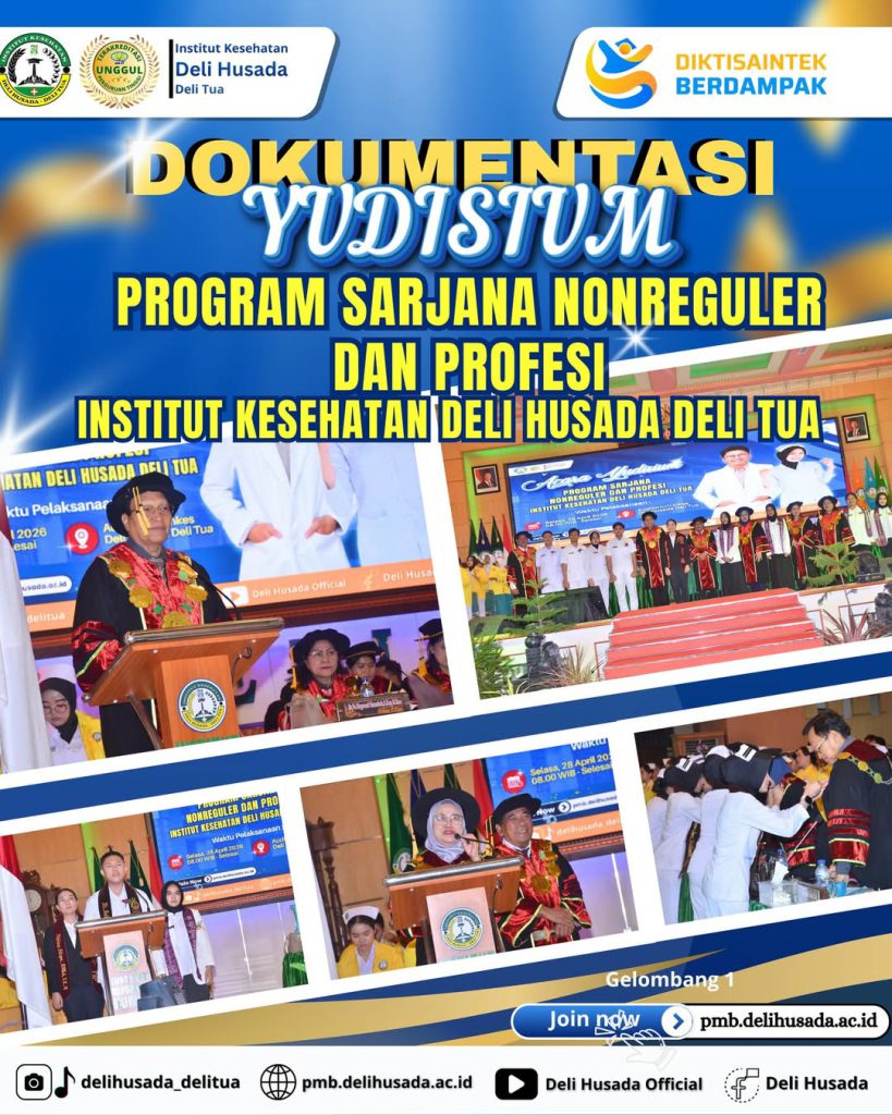 Hai Sobat Deli Husada👋👋👋✨ Momen penuh kebanggaan dan haru ✨Selamat kepada seluruh peserta Yud